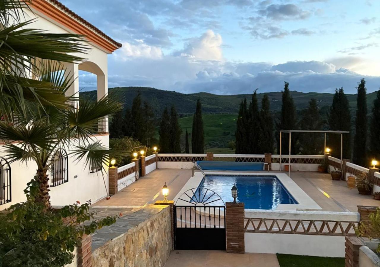 Spacious Villa With Exceptional Views In Malaga Casarabonela Exterior foto
